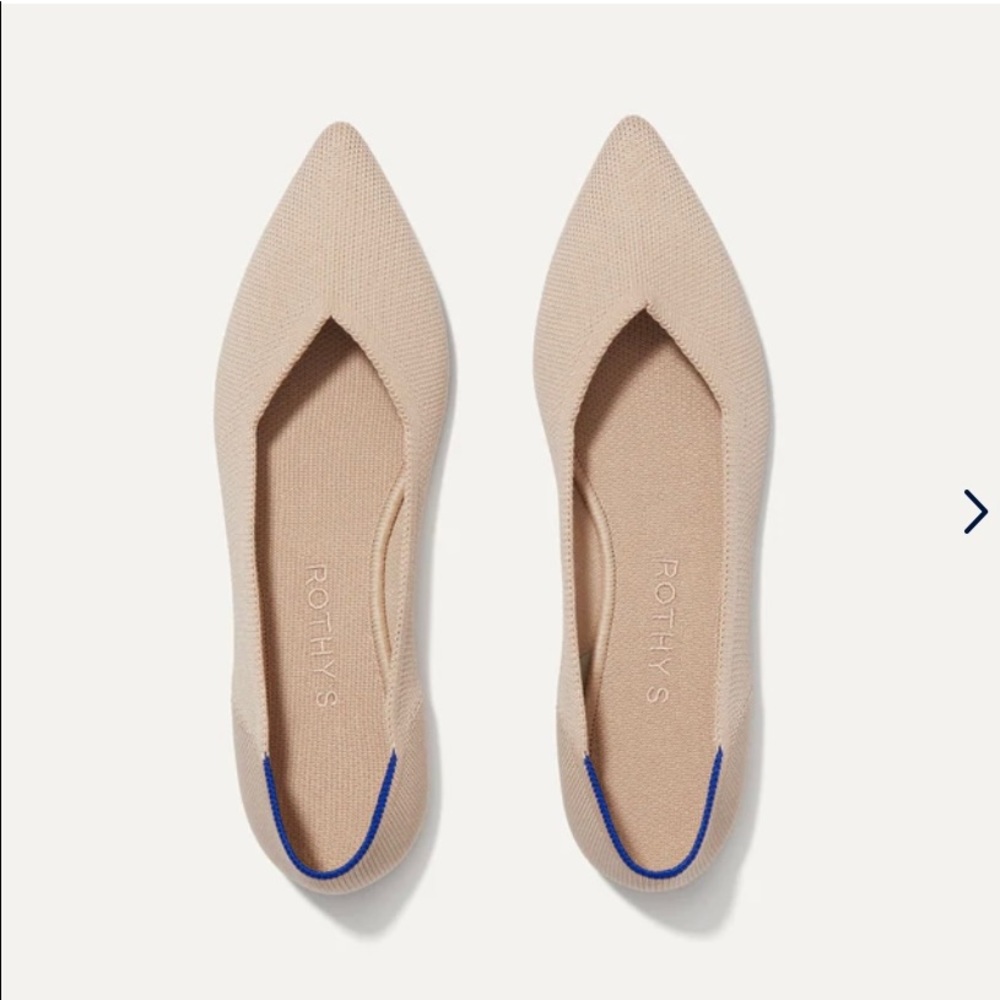Rothy’s Classic Flat Ecru